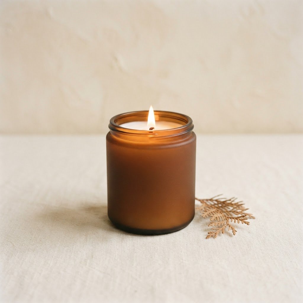 Amber & Cedar Candle